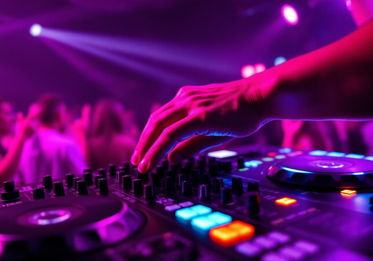 DJ stage